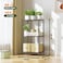 3 Tier Narrow Metal Wire Shelving Rack - Adjustable Steel Storage Shelves, Organizer for Kitchen, Pantry, Laundry, Office