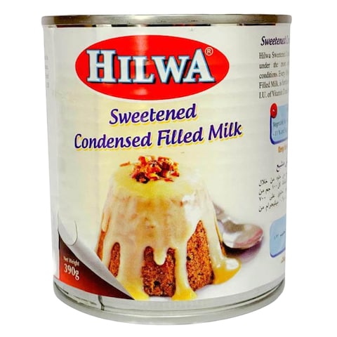 Hilwa Sweetened Condensed Filled Milk Powder 390g