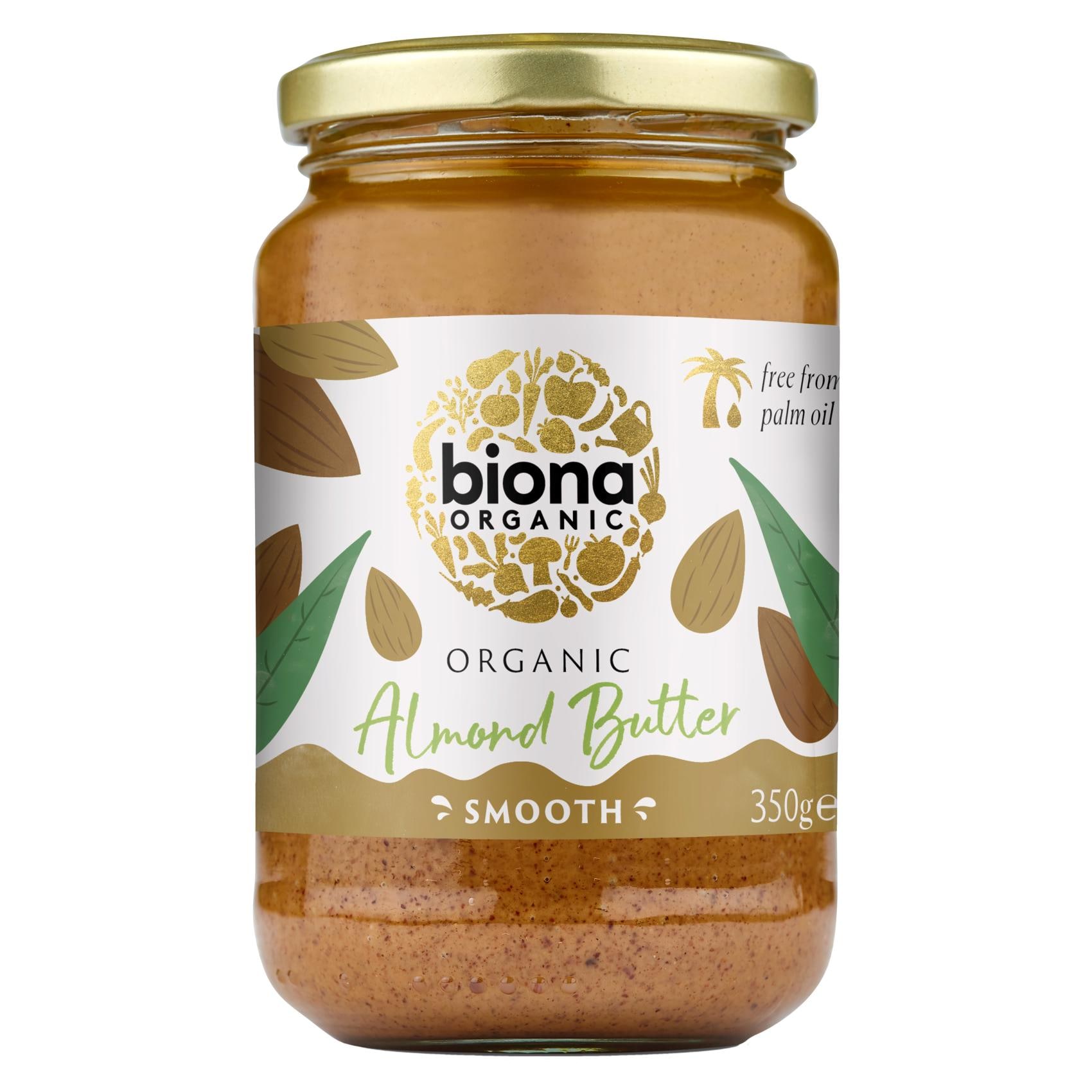 Biona Organic Smooth Almond Butter 350g