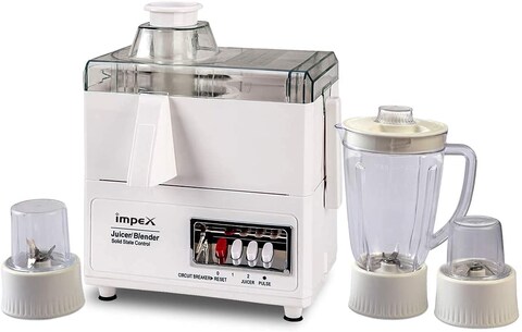 Impex Blender And Juicer 4 In 1, 350 Watts, Jb 414 A