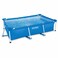 Intex Metal Rectangular Frame Pool - 220&times;150&times;60 Cm - Blue