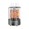 Liven KL-J121 Electric Barbecue/Kebab Machine With Automatic 360 Degree Rotating Skewer Roast Griller Non-Stick Smokeless BBQ Knob Timing Control   1100W Power - Grey