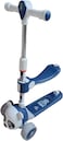 Lovely Baby Kick scooter TG 633S for Kids,Toddler Scooter for Ages 3-8, Kids Scooter, Kick Scooter with Foldable Seat,3 Wheel Scooter and Adjustble Height for Boys/Girls - Blue