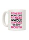 muGGyz Printed Coffee Mug White