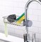 Lavish Kitchen Faucet Stainless Steel Sink Drain Rack, 1 Pcs Sponge Storage Organizer Shelf