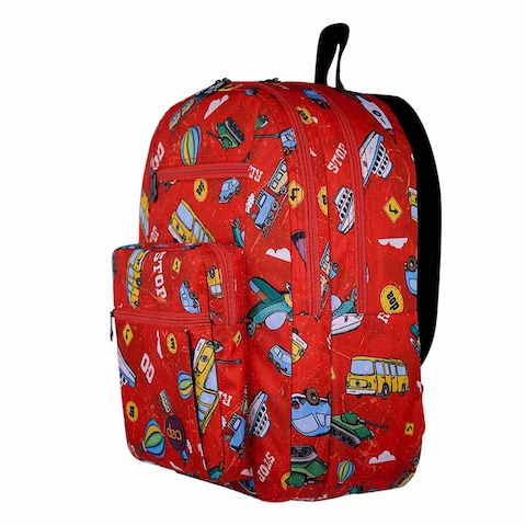 Dea School Backpack - Cars Design
