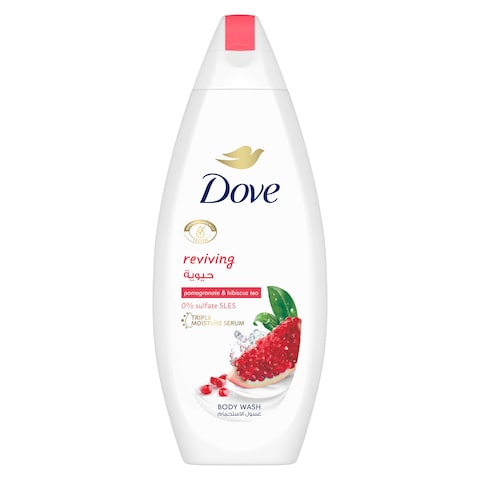 DOVE Go Fresh Reviving Body Wash Pomegranate and Hibiscus Tea 250ml