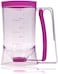 Generic Cake Batter Dispenser With Measuring Label, Measuring Cups (Purple)