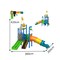 Children&#39;s Outdoor Large Combined Slide Amusement Park Toys