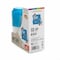 Fun Coffee Time Grab &amp; Go Hot Cups With Sleeves And Lid White And Blue 237ml 10 PCS