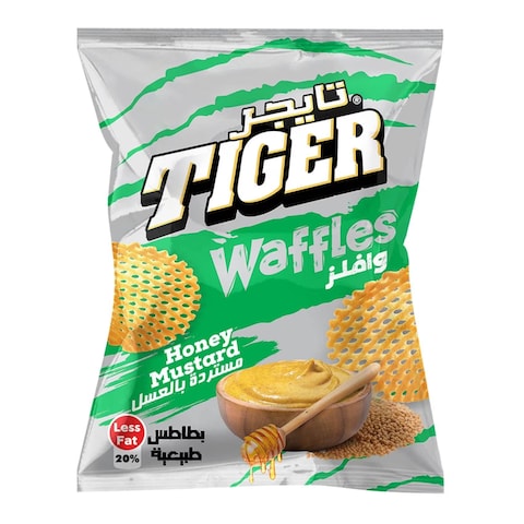 Tiger Waffles Chips - Honey Mustard Flavor - 46 gram