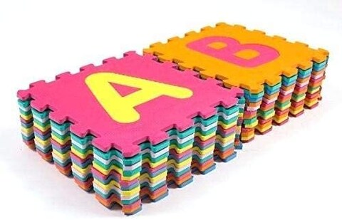 Rainbowtoy Alphabet Puzzles Mat Rbw18801Tb Play Mat Alphabets Az Letters Alphabet Play Mat Foam For Kids Activities