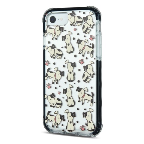 iOrigin iPhone 7 Clear Bumper Mobile Case - Dogs