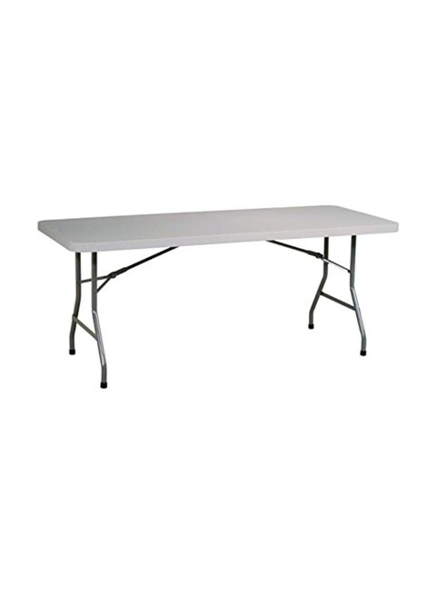 Multipurpose Folding Table Grey/Silver