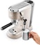 De&#39;Longhi Barista Pump Espresso Manual Coffee Machine With 15 Bar Pump , Cappuccino, Latte Macchiato, Espresso Coffee Maker Milk Frother , EC785.BG , Biege