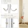 Coat Rack with 12 Hooks, 5.6ft Clothes Metal Hanger, Easy Assembly Hat Rack Free Standing Hanger Stand Rack for Clothes, Entryway Bedroom Office