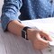 Wafi Compatible Apple Watch Band 42mm, 44mm, Soft Silicone Sport, Black