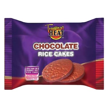Tropical Heat Chocolate Rice Cakes 30G