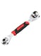 Generic Multi-Function Socket Wrench Spanner Black/Red/Silver