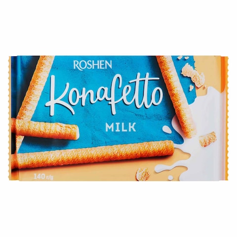 Roshen Konafetto Milk Wafer Rolls 140g