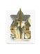 Tescoma Christmas Tree Delicia, Set Of Cookie Cutters, 16 Piece (Gray)