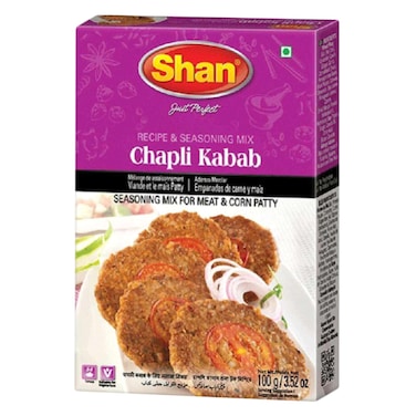 Shan Meat And Corn Chapli Kabab Seasoning Mix 100g