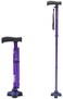 Hurrycane Freedom Edition Foldable Purple Cane