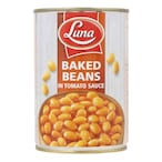 Buy Luna Tomato Sauce Baked Beans 400g in Kuwait