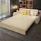 Extendable 2 in 1 Sofa Bed with Side Pockets,  Bottom and Side Storage, USB Ports, Bluetooth and Speaker Size 240 cm Outside color Orange