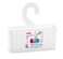 Plastic Forte Hanging Shower Caddy, White