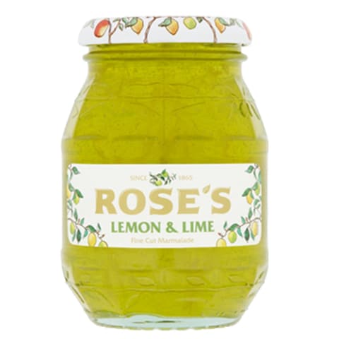 Roses Lemon And Lime Fine Cut Marmalade Jam 454g