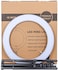 Generic Tik Tok Selfi Lite 14 Inch Diameter Dimmable Continuous Round Ring Light, For Beauty Facial Shoot, Light Stand Tripod, Cell Phone Spring Clip Holder, Camera Adapter, Photo Studio, Agg2418V3