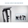 KEMEI-razor hair clipper nose hair device multi-function set haircut scissors head can be washed