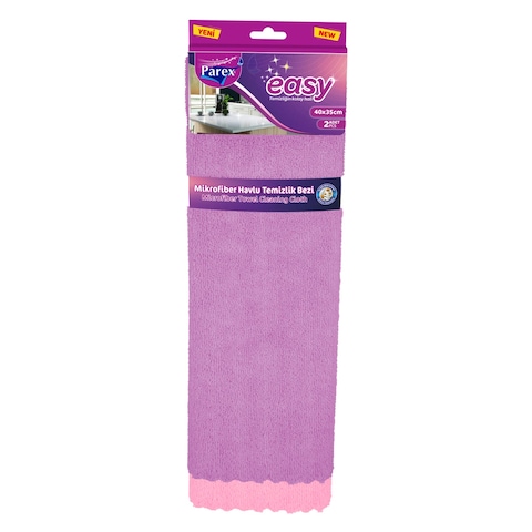 PAREX MICROFIBER TOWEL CLOTH 2PC