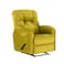 American Polo Velvet Rocking Recliner Chair - Gold - American Polo