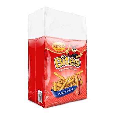 Kitco Bites Potato Sticks Tomato Ketchup 16g &times;20