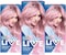 Schwarzkopf Live Pretty Pastels Pink Gold Hair Dye, Pack Of 3, Semi-Permanent Colour Last Up To 8 Washes- P123 Rose Gold