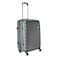 VIP Lisbon 4 Wheel Hard Luggage Bag Medium 22x50x69cm Warm Grey