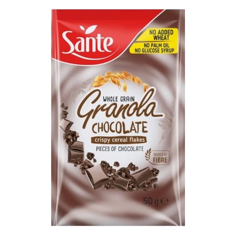 Buy Sante Chocolate Whole Grain Granola 350g in UAE