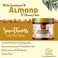 Alif Naturals Orgainc Almond Scrub With Goodness Of Honey &amp; Oats, Exfoliating Scrub For Tan Removal &amp; Soft Smooth Skin, For Women &amp; Men, Paraben &amp; SLS Free, 100ml