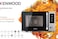 Kenwood 30L Microwave Oven with Grill, Convection, Digital Display, 5 Power Levels, Defrost Function, Stainless Steel, Auto Menu, 95 Minutes Timer, Clock Function 900W MWM31.000BK Black/Silver
