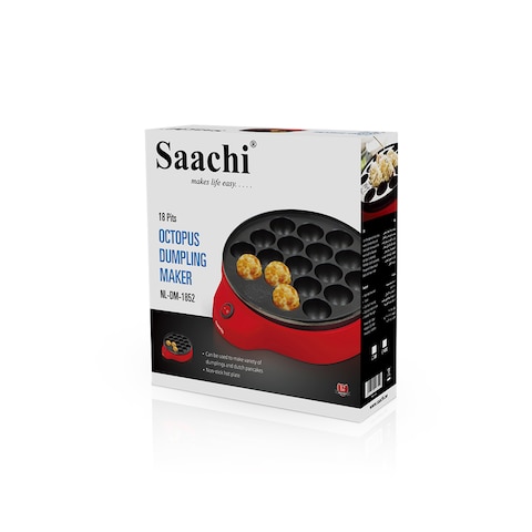 Saachi Dumpling Maker NL-DM-1852-RD With Adjustable Thermostat