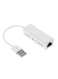 Generic USB 2.0 To Rj45 Lan Ethernet 10/100Mbps Network Adapter Win7 For Computer, White