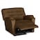 In House Velvet Classic Recliner Chair - Brown - AB03