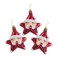 Santa Claus Shaped Christmas Decoration - 3 Pieces