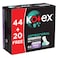 Kotex Antibacterial Panty Liners 99% Protection From Bacteria Growth Long Size 64 Daily Panty Liners