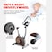 Sparnod Fitness SUB-54 Upright Exercise Bike For Home Gym, LCD Display, Height Adjustable Seat, Compact Design 4Kg Flywheel And Heart Rate Sensors Perfect Cardio Exercise Cycle Machine