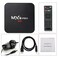 Generic-MXQ PRO Android 7.1.2 TV Box S905W UHD 4K 3D H.265 VP9 KODI Quad Core 2GB / 16GB WiFi LAN Smart Media Player UK Plug