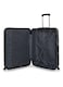 Senator Travel Bag Suitcase A207 Hard Casing Medium Check-In Luggage Trolley 61cm Black