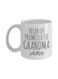 muGGyz Printed Ceramic Coffee Mug White